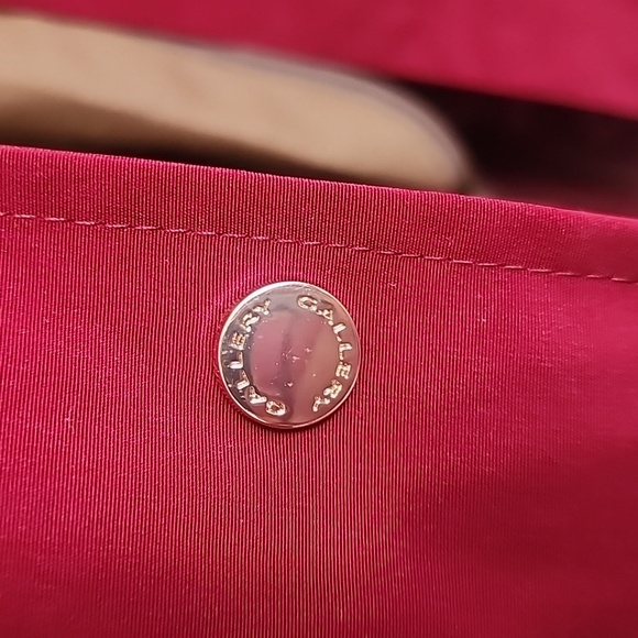 Gallery Burgundy Trench-Style Jacket for Women – Size M/P - Picture 6 of 16